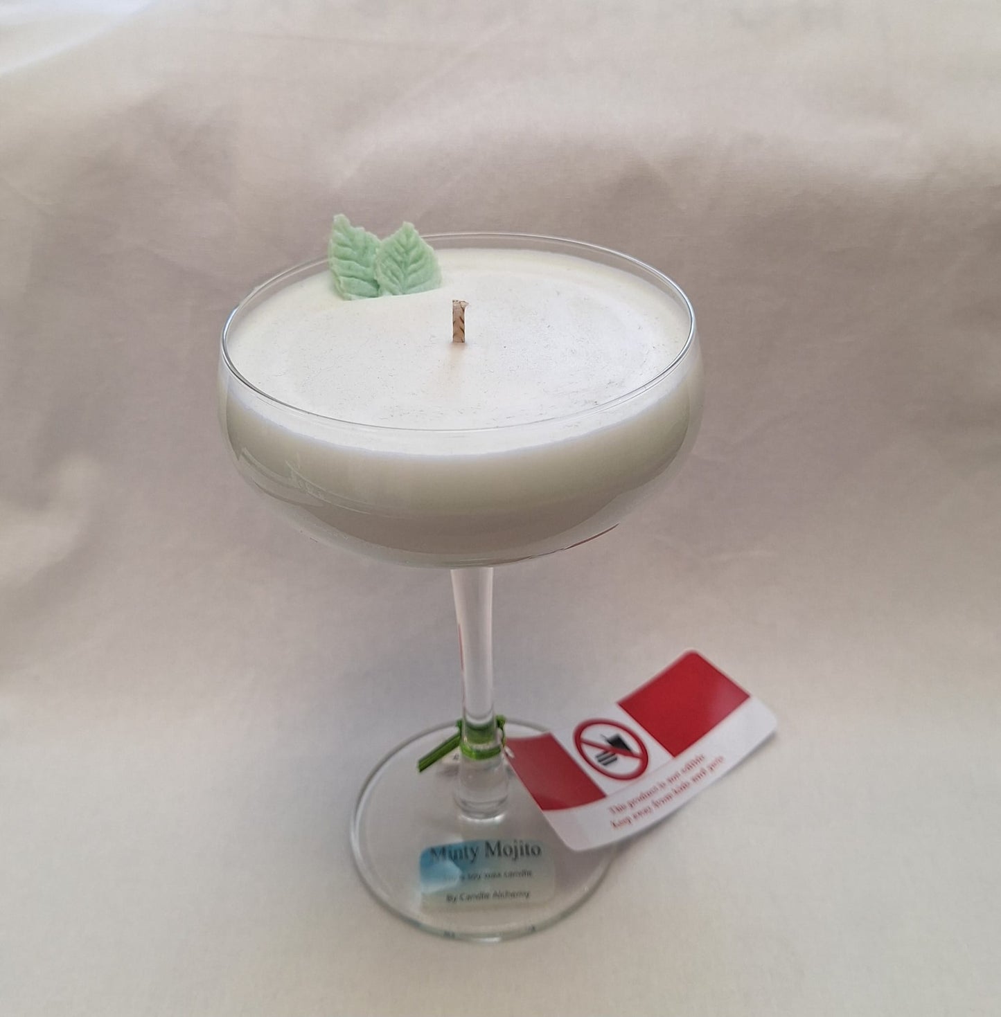 Minty mojito & Mimosa cocktail candle