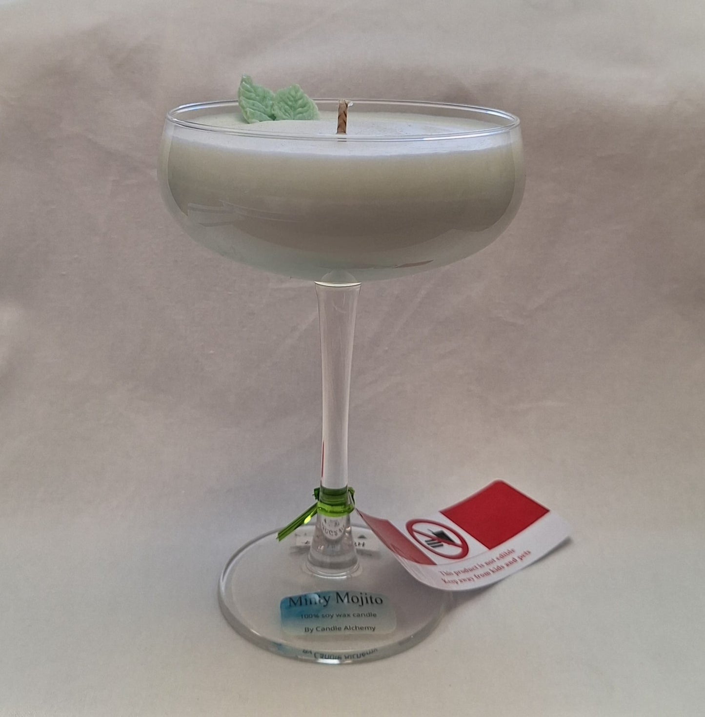 Minty mojito & Mimosa cocktail candle