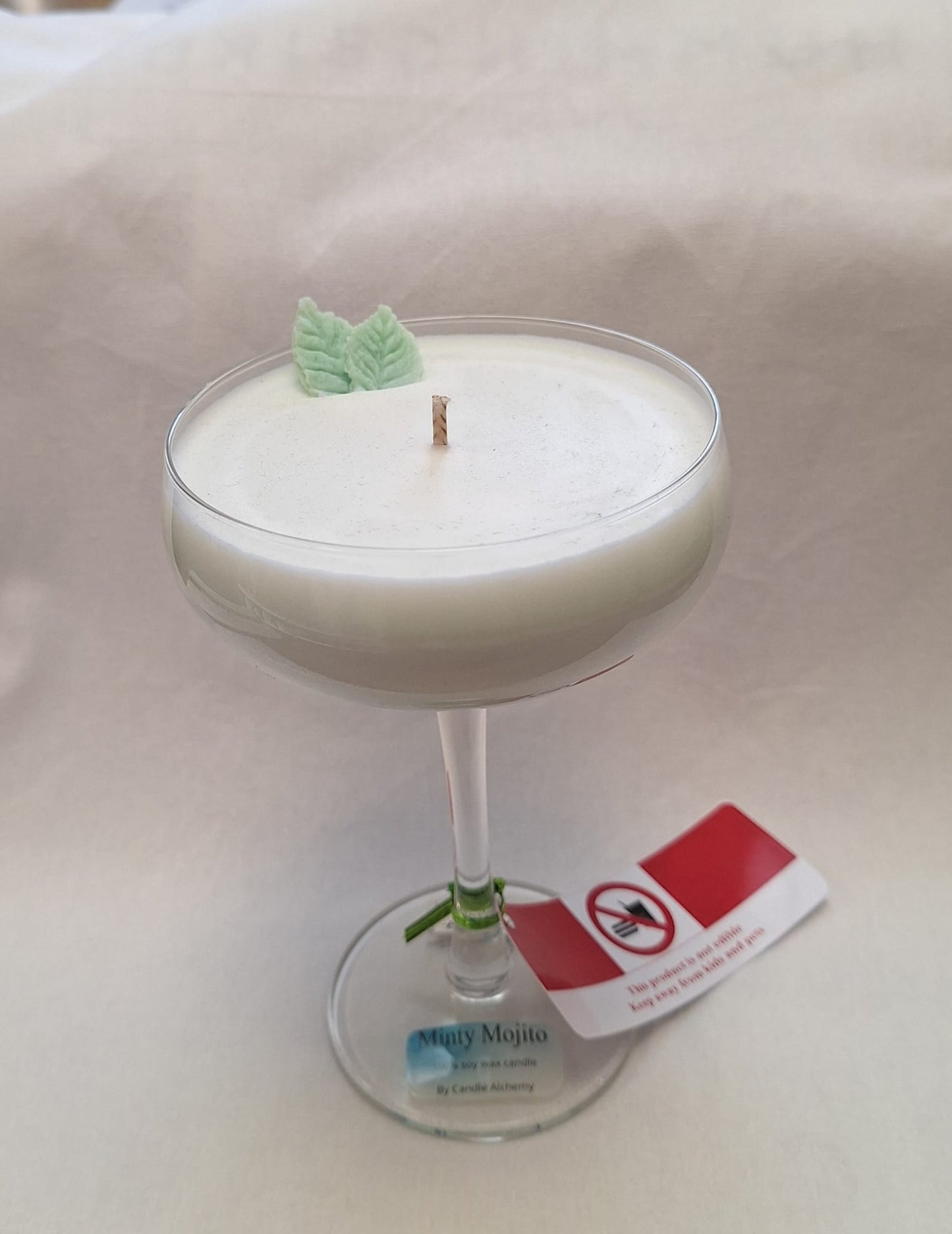 Minty mojito & Mimosa cocktail candle